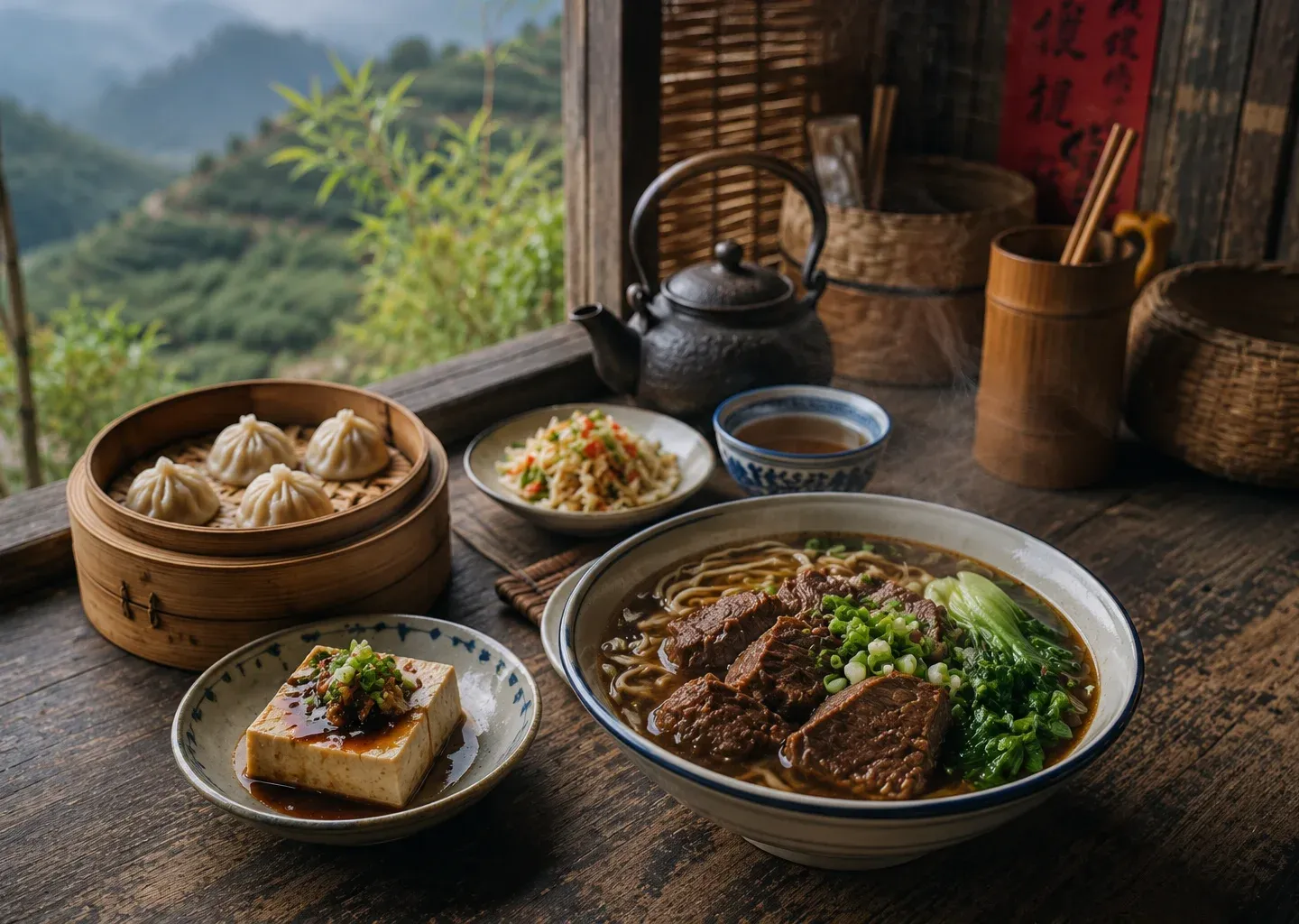 The landscape of Taiwan